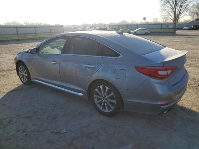 5NPE34AF6GH350754 - 2016 HYUNDAI SONATA SPORT GRAY photo 2