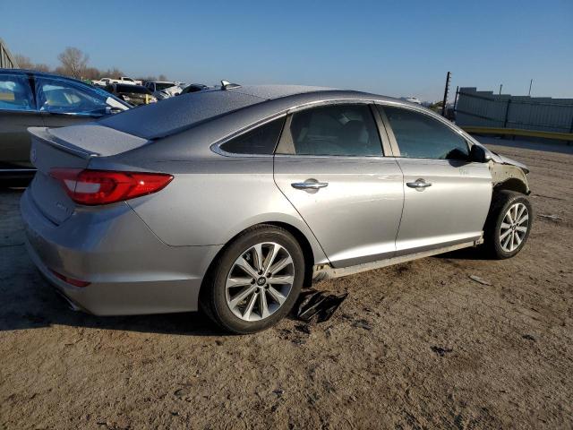 5NPE34AF6GH350754 - 2016 HYUNDAI SONATA SPORT GRAY photo 3