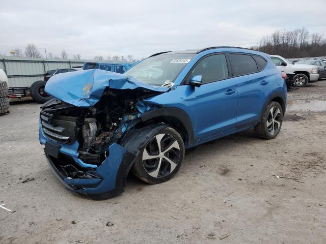 KM8J3CA23JU737518 - 2018 HYUNDAI TUCSON VALUE BLUE photo 1