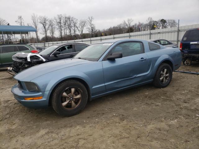 1ZVFT80N275296032 - 2007 FORD MUSTANG BLUE photo 1