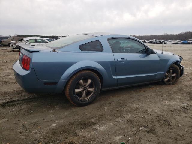 1ZVFT80N275296032 - 2007 FORD MUSTANG BLUE photo 3