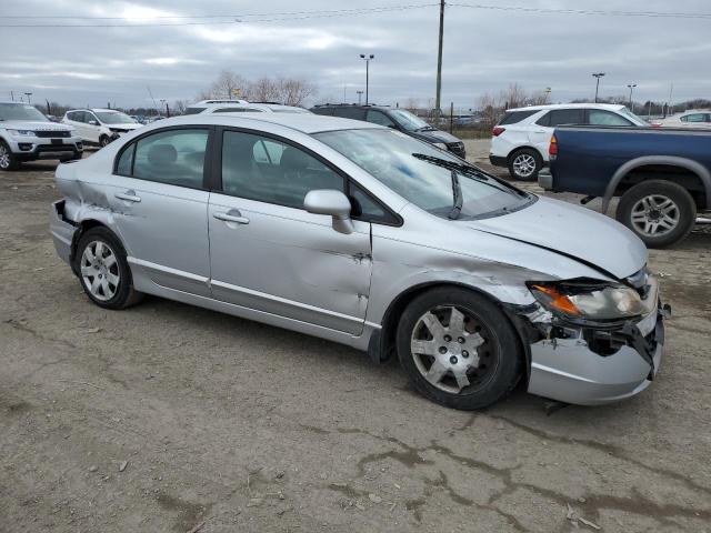 1HGFA16557L021324 - 2007 HONDA CIVIC LX SILVER photo 4