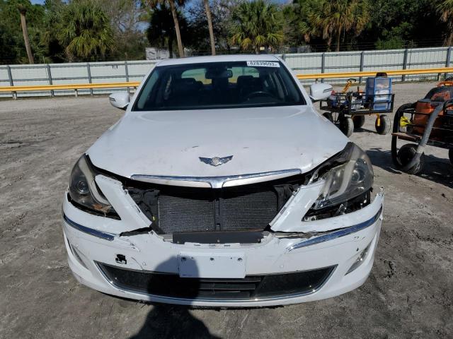 KMHGC4DHXEU265226 - 2014 HYUNDAI GENESIS 5.0L WHITE photo 5