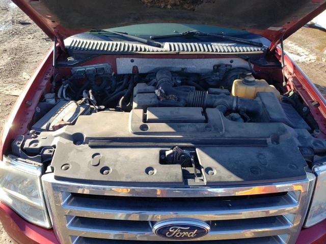 1FMFU15538LA52432 - 2008 FORD EXPEDITION XLT RED photo 12