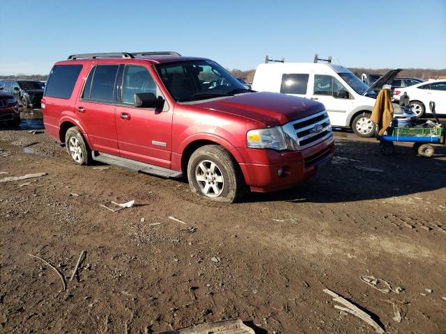 1FMFU15538LA52432 - 2008 FORD EXPEDITION XLT RED photo 4
