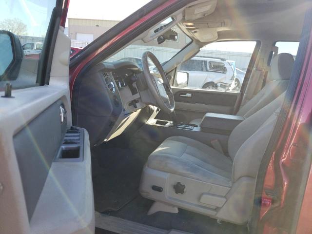1FMFU15538LA52432 - 2008 FORD EXPEDITION XLT RED photo 7