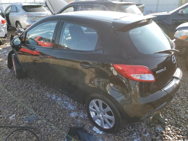 JM1DE1LY8C0139971 - 2012 MAZDA MAZDA2 BLACK photo 2