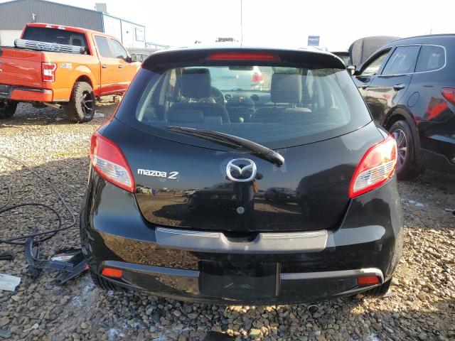 JM1DE1LY8C0139971 - 2012 MAZDA MAZDA2 BLACK photo 6