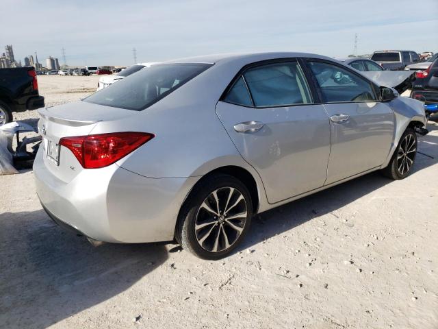 5YFBURHE4HP652557 - 2017 TOYOTA COROLLA L SILVER photo 3