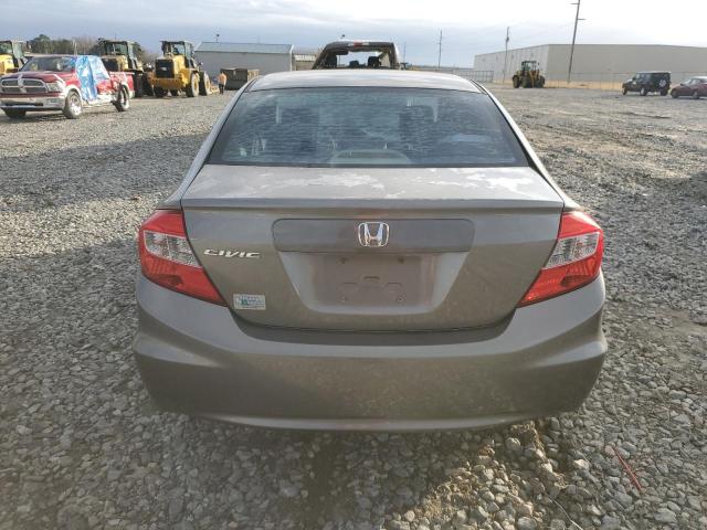 2HGFB2F57CH583834 - 2012 HONDA CIVIC LX CHARCOAL photo 6