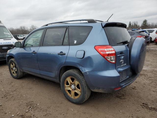 2T3BF4DV0AW072480 - 2010 TOYOTA RAV4 BLUE photo 2