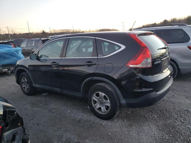 2HKRM4H35CH625955 - 2012 HONDA CR-V LX BLACK photo 2