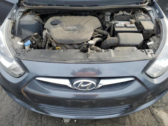 KMHCT4AE0DU359462 - 2013 HYUNDAI ACCENT GLS GRAY photo 11