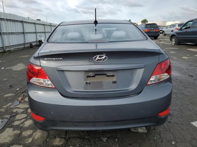 KMHCT4AE0DU359462 - 2013 HYUNDAI ACCENT GLS GRAY photo 6