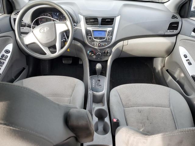 KMHCT4AE0DU359462 - 2013 HYUNDAI ACCENT GLS GRAY photo 8