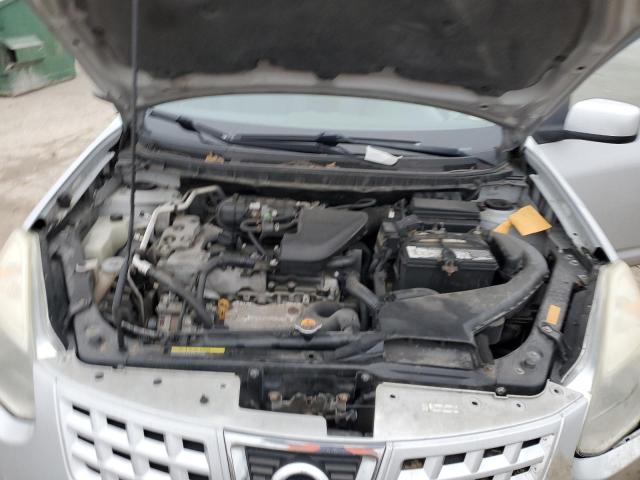 JN8AS58V58W405974 - 2008 NISSAN ROGUE S SILVER photo 11