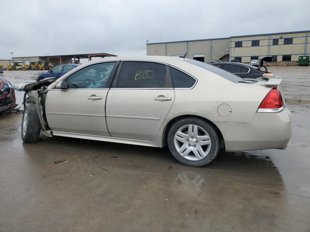 2G1WB5E37C1312838 - 2012 CHEVROLET IMPALA LT BEIGE photo 2