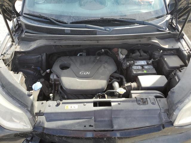 KNDJN2A29F7163702 - 2015 KIA SOUL BLACK photo 11