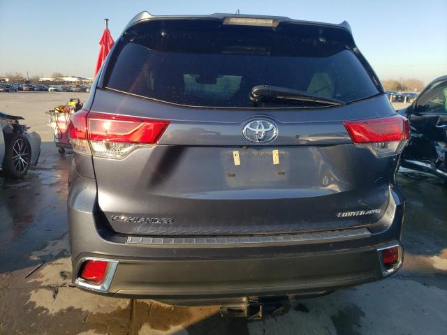 5TDDZRFH9JS834713 - 2018 TOYOTA HIGHLANDER LIMITED BLUE photo 6