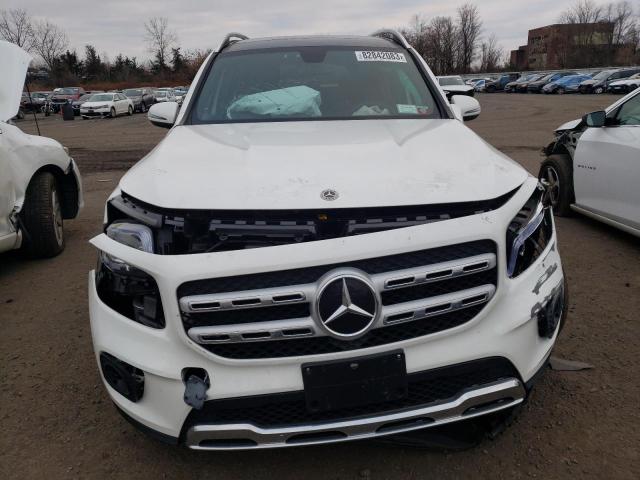 W1N4M4HB4NW256190 - 2022 MERCEDES-BENZ GLB 250 4MATIC WHITE photo 5