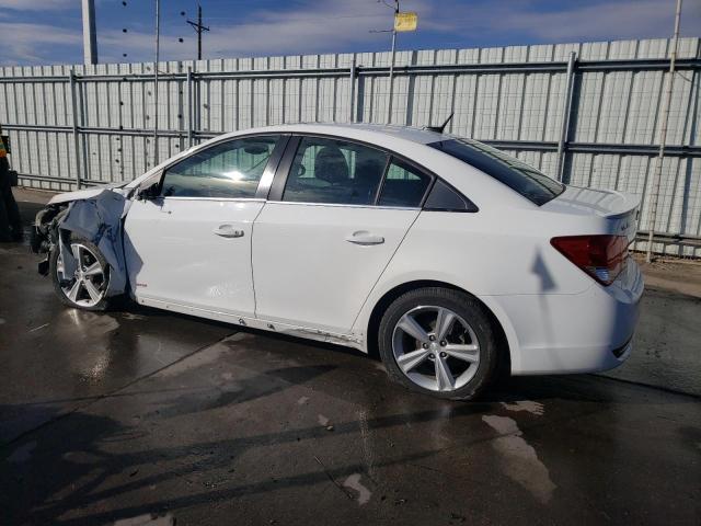 1G1PE5SB7D7193393 - 2013 CHEVROLET CRUZE LT WHITE photo 2