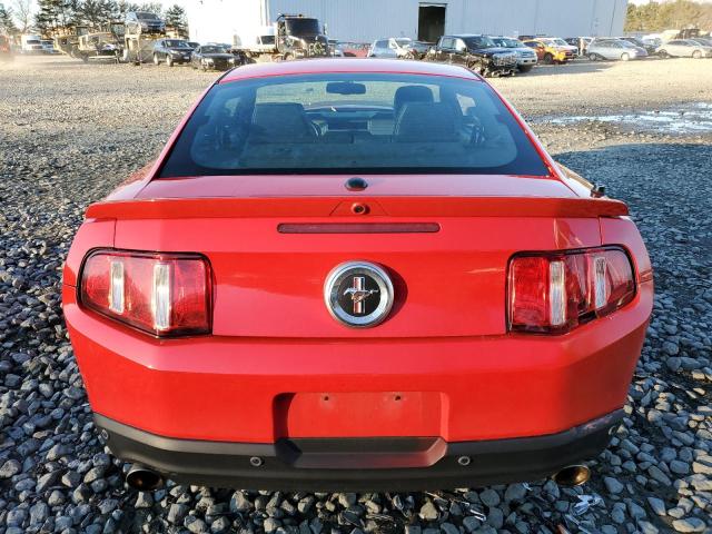 1ZVBP8AM2C5215579 - 2012 FORD MUSTANG RED photo 6