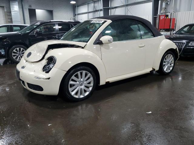 3VWRF31Y28M412809 - 2008 VOLKSWAGEN NEW BEETLE CONVERTIBLE SE BEIGE photo 1