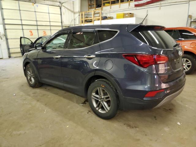 5NMZTDLB9JH098949 - 2018 HYUNDAI SANTA FE S CHARCOAL photo 2