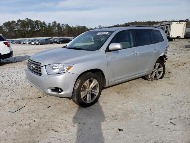 JTEES43A882066402 - 2008 TOYOTA HIGHLANDER SPORT SILVER photo 1