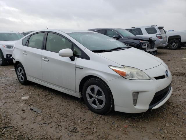 JTDKN3DU8D5655248 - 2013 TOYOTA PRIUS WHITE photo 4