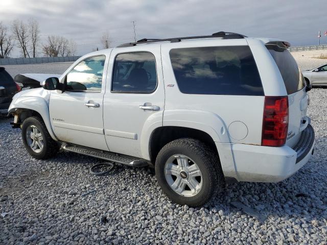 1GNFK130X7R384517 - 2007 CHEVROLET TAHOE K1500 WHITE photo 2