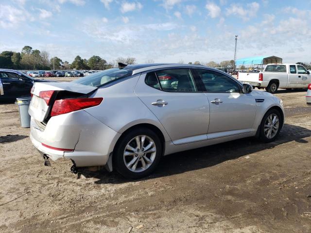 5XXGN4A73DG157982 - 2013 KIA OPTIMA EX SILVER photo 3