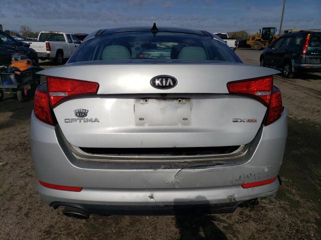 5XXGN4A73DG157982 - 2013 KIA OPTIMA EX SILVER photo 6