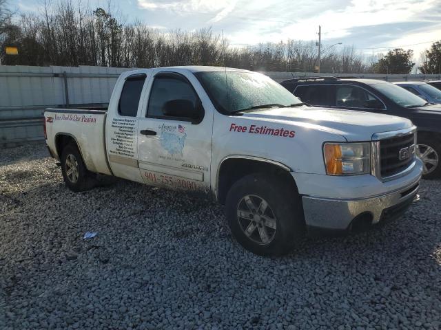 1GTEK29J79Z121754 - 2009 GMC SIERRA K1500 SLE WHITE photo 4