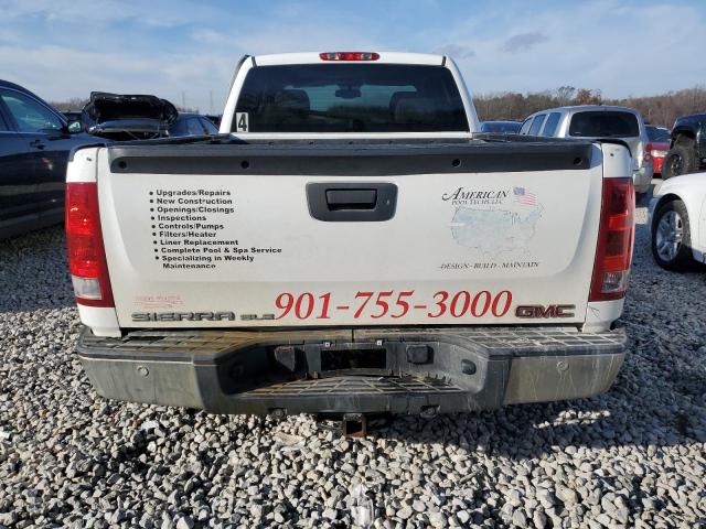 1GTEK29J79Z121754 - 2009 GMC SIERRA K1500 SLE WHITE photo 6