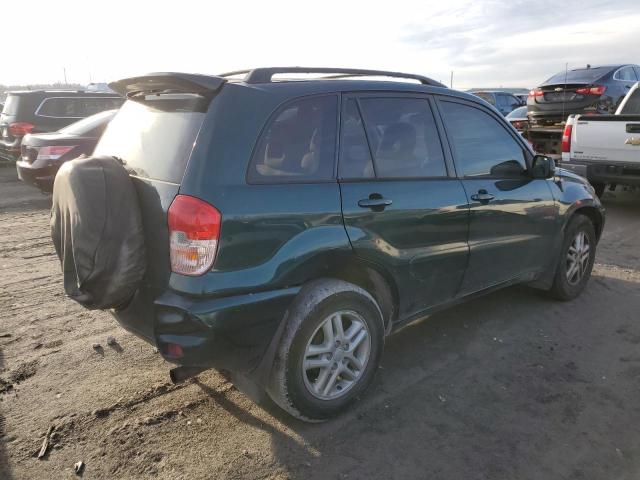 JTEGH20V920078712 - 2002 TOYOTA RAV4 GREEN photo 3