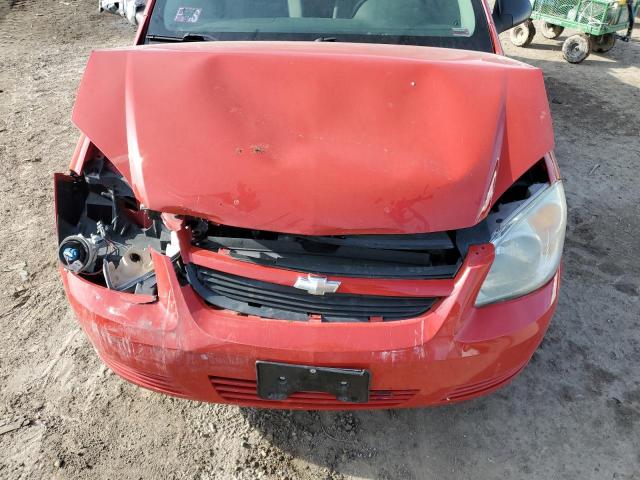 1G1AK15F877246421 - 2007 CHEVROLET COBALT LS RED photo 11