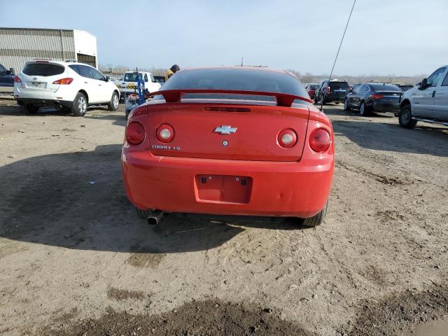 1G1AK15F877246421 - 2007 CHEVROLET COBALT LS RED photo 6