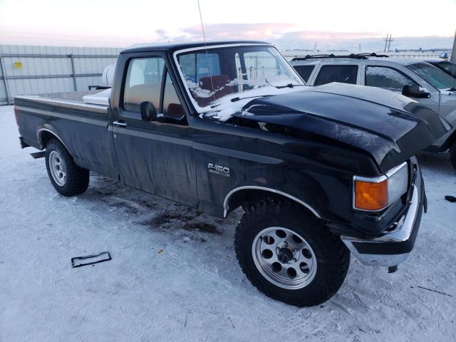 1FTEF14N9KKA47132 - 1989 FORD F150 BLUE photo 4