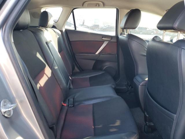 JM1BL1K46B1444230 - 2011 MAZDA SPEED 3 GRAY photo 10