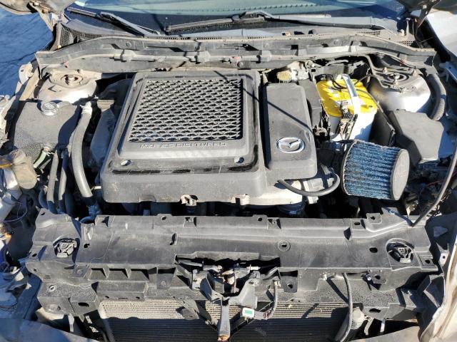 JM1BL1K46B1444230 - 2011 MAZDA SPEED 3 GRAY photo 11