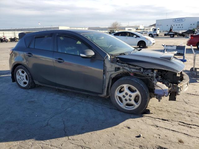 JM1BL1K46B1444230 - 2011 MAZDA SPEED 3 GRAY photo 4