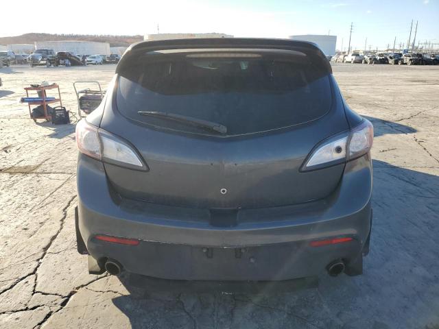 JM1BL1K46B1444230 - 2011 MAZDA SPEED 3 GRAY photo 6