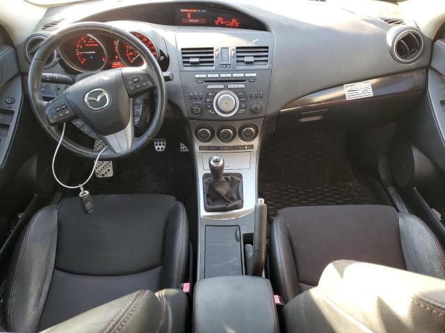 JM1BL1K46B1444230 - 2011 MAZDA SPEED 3 GRAY photo 8