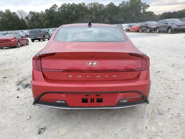 5NPEG4JA6NH150527 - 2022 HYUNDAI SONATA SE RED photo 6