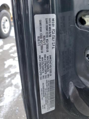 ZFBHRFAB8K6M41180 - 2019 RAM PROMASTER BLACK photo 13