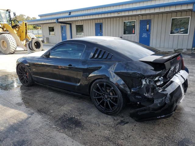 1ZVFT82H575342394 - 2007 FORD MUSTANG GT BLACK photo 2