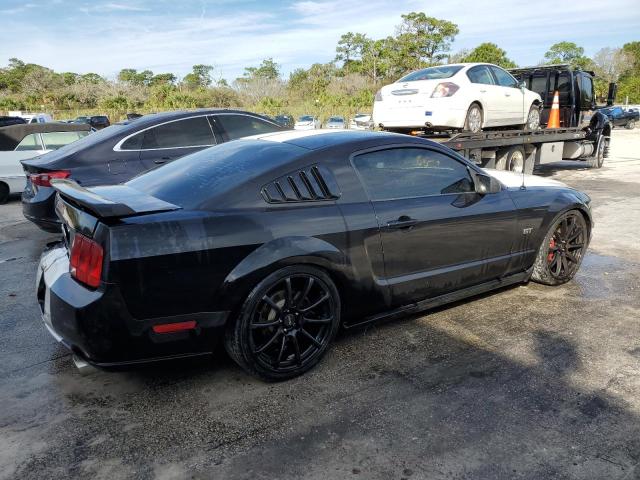 1ZVFT82H575342394 - 2007 FORD MUSTANG GT BLACK photo 3