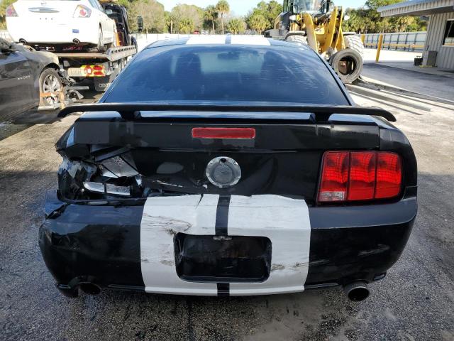 1ZVFT82H575342394 - 2007 FORD MUSTANG GT BLACK photo 6