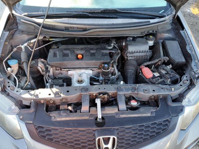 2HGFG3B53CH524695 - 2012 HONDA CIVIC LX GRAY photo 11